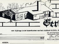1970 certif. bijdrage clubhuis - coll. BKB