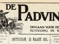 1911 0325 cover De Padv. - kop - coll. JdV