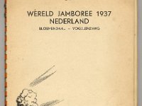 1937 Jamboree logboek voorblad