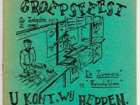 1959 21 maart program. 'U komt, wij neppen' -