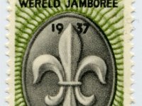 1937 jamboreepostzegel 1½ ct - coll. MH