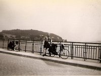 1955 Zomerkamp ( 13-21 aug) Op brug over Mohrsee