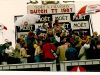 1987 medewerking aan de Dutch TT 3 (huldiging Steuer en Snieders) coll. Roelof Matien Smilde